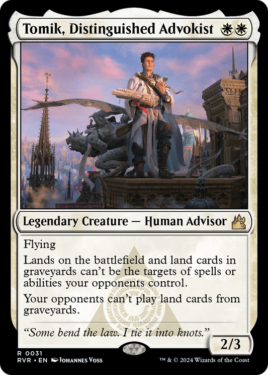 Tomik, Distinguished Advokist (RVR-031) - [Ravnica Remastered]