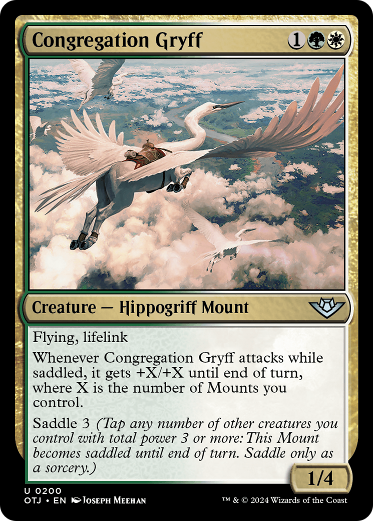 Congregation Gryff (OTJ-200) - [Outlaws of Thunder Junction]