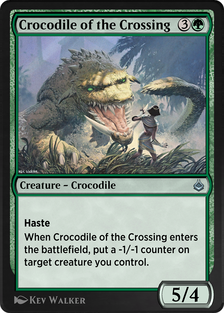 Crocodile of the Crossing (AKR-187) - [Amonkhet Remastered]
