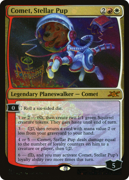 Comet, Stellar Pup (UNF-452) - [Unfinity] Foil