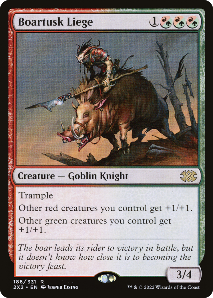 Boartusk Liege (2X2-186) - [Double Masters 2022]