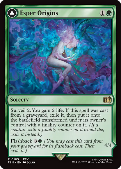 Esper Origins // Summon: Esper Maduin (FIN-185) - [FINAL FANTASY]: (enchantment) Foil