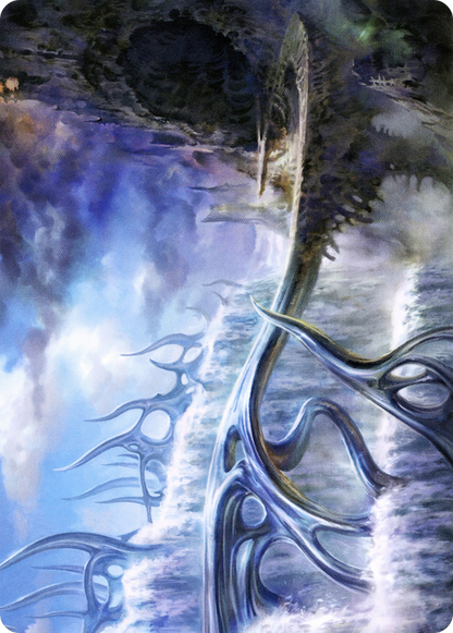Mistvault Bridge // Mistvault Bridge (AMH2-075) - [Modern Horizons 2 Art Series] (Borderless) Foil