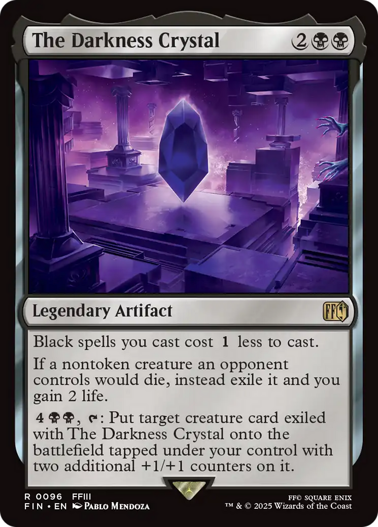 The Darkness Crystal (FIN-096) - [FINAL FANTASY] Foil