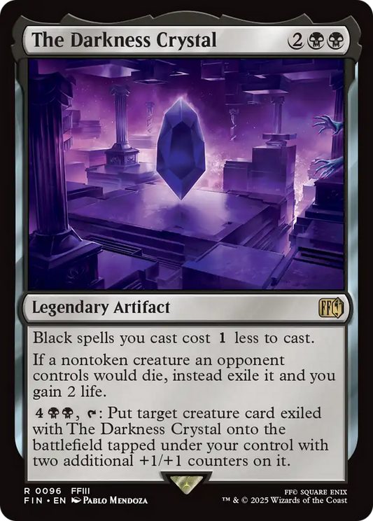 The Darkness Crystal (FIN-096) - [FINAL FANTASY] Foil