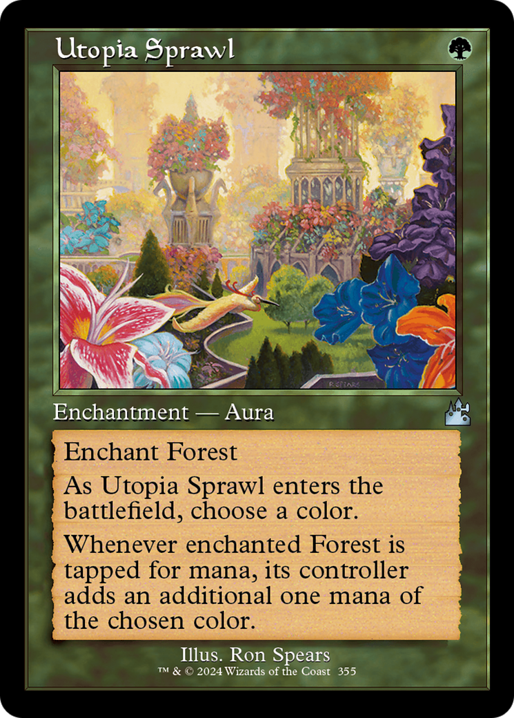 Utopia Sprawl (RVR-355) - [Ravnica Remastered]