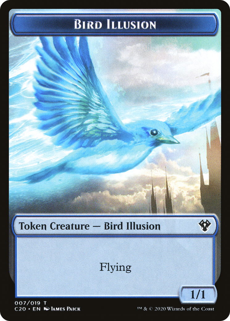 Bird Illusion (TC20-007) - [Commander 2020 Tokens]