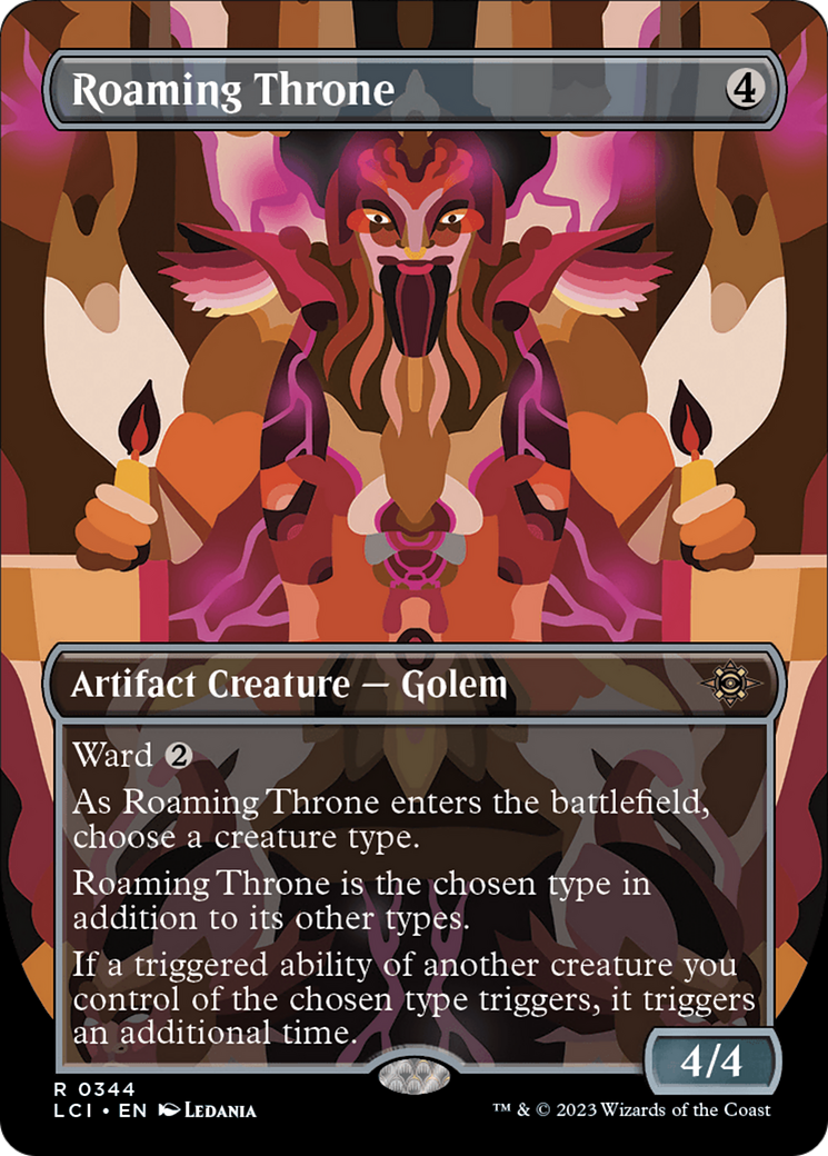 Roaming Throne (LCI-344) - [The Lost Caverns of Ixalan] (Borderless)