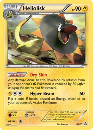 Héliolisk (XY47) [XY : Promos Black Star] 