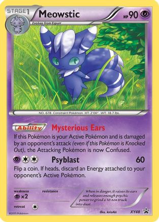 Meowstic - XY48/211 - [XY Promos] Holofoil