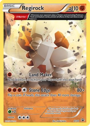 Regirock - XY49/211 - [XY Promos] Holofoil