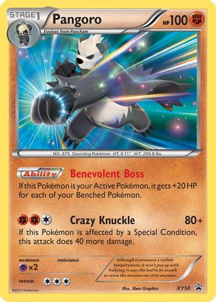 Pangoro (XY50) [XY : Promos Black Star] 