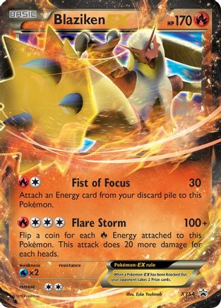 Blaziken EX (XY54) [XY : Promos Black Star] 