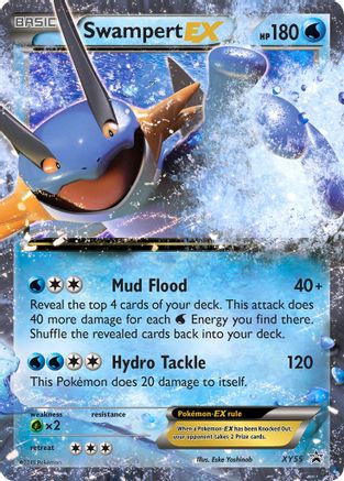 Swampert EX - XY55 XY55/211 - [XY Promos] Holofoil