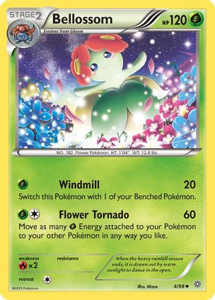 Bellossom 4/98 - [XY  Ancient Origins]