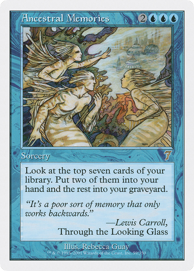 Ancestral Memories (7ED-059) - [Seventh Edition]
