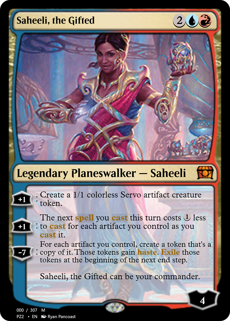 Saheeli, the Gifted (PZ2-70685) - [Treasure Chest]