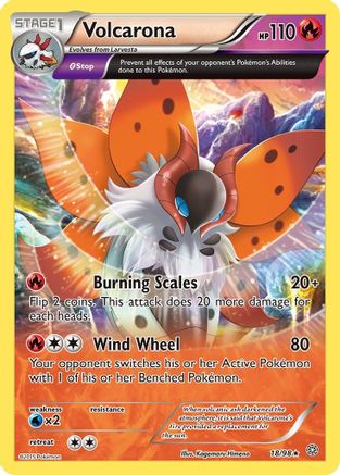 Volcarona (18) 18/98 - [XY  Ancient Origins]