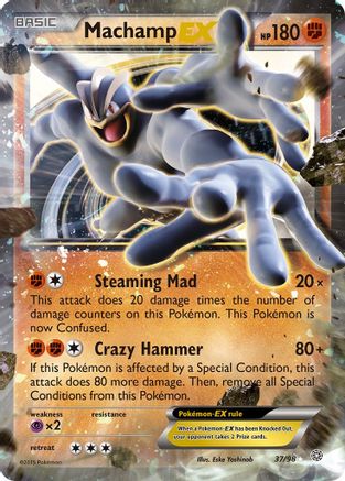 Machamp EX (37/98) [XY : Origines anciennes] 