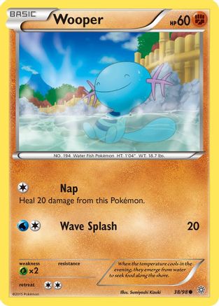 Wooper (38/98) [XY: Ancient Origins]