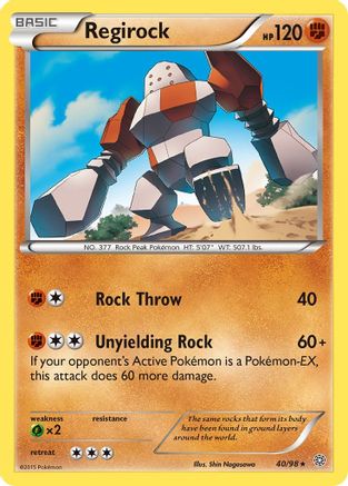 Regirock 40/98 - [XY  Ancient Origins]