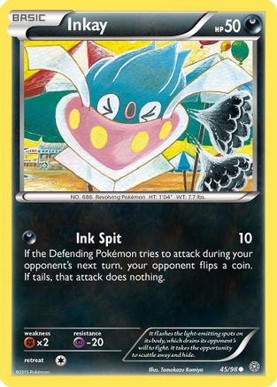 Inkay (45/98) [XY : Origines anciennes] 