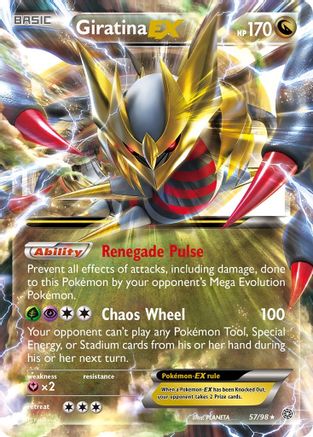 Giratina EX (57/98) [XY : Origines anciennes] 