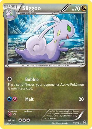 Sliggoo (59/98) [XY: Ancient Origins]