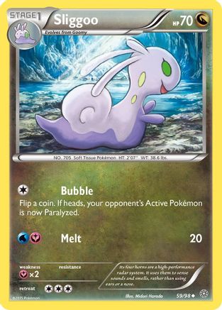 Sliggoo 59/98 - [XY  Ancient Origins]