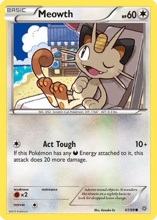 Meowth 61/98 - [XY  Ancient Origins]