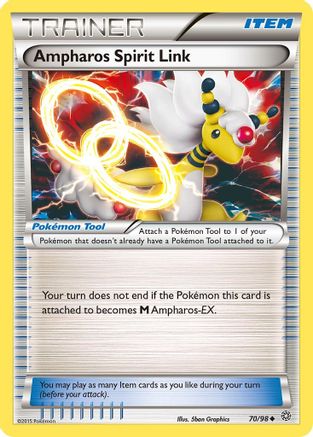 Lien spirituel Ampharos (70/98) [XY : Origines anciennes] 