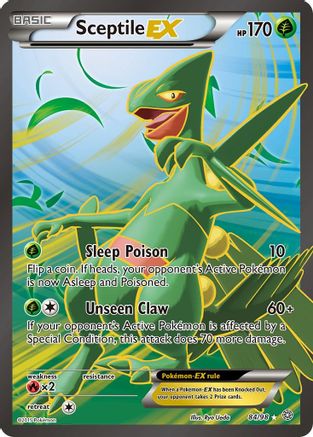 Sceptile EX (84 Full Art)/98 - [XY  Ancient Origins] Holofoil
