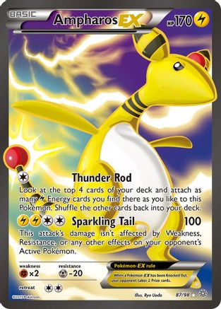 Ampharos EX (87/98) [XY : Origines anciennes] 