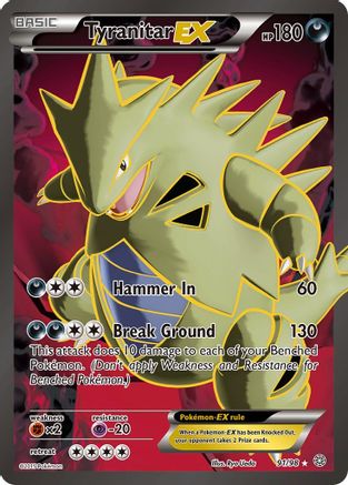 Tyranitar EX (91/98) [XY : Origines anciennes] 