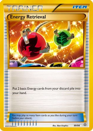 Energy Retrieval 99/98 - [XY  Ancient Origins] Holofoil