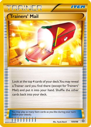 Courrier des formateurs (100/98) [XY : Origines anciennes] 