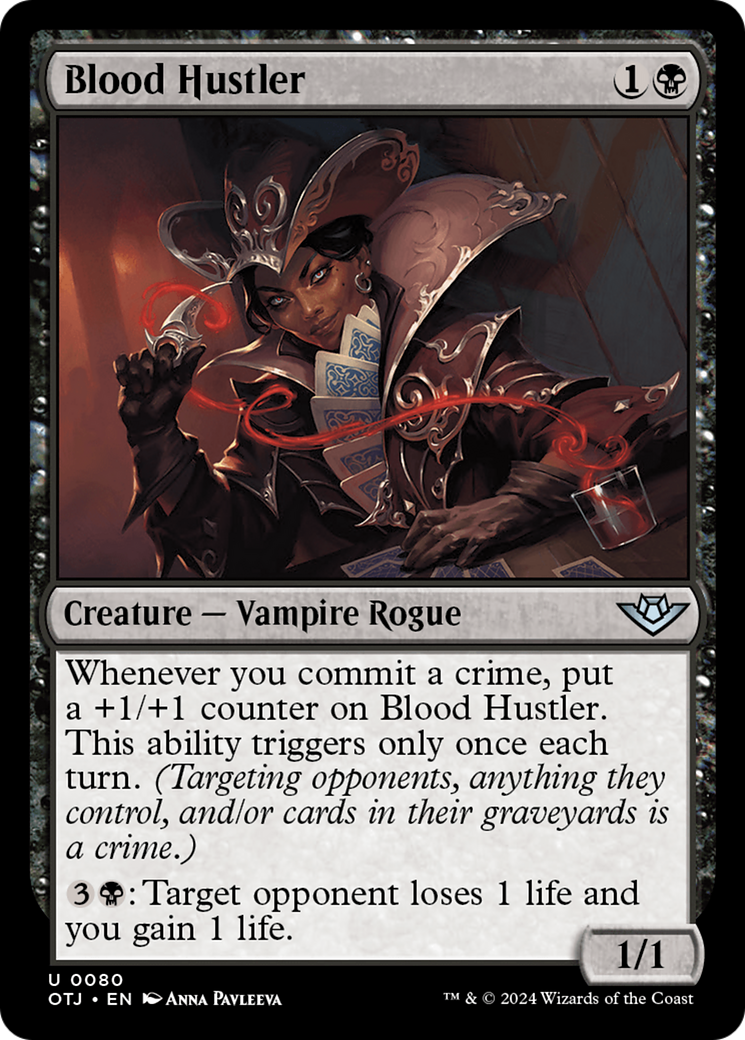 Blood Hustler (OTJ-080) - [Hors-la-loi de Thunder Junction] Foil 