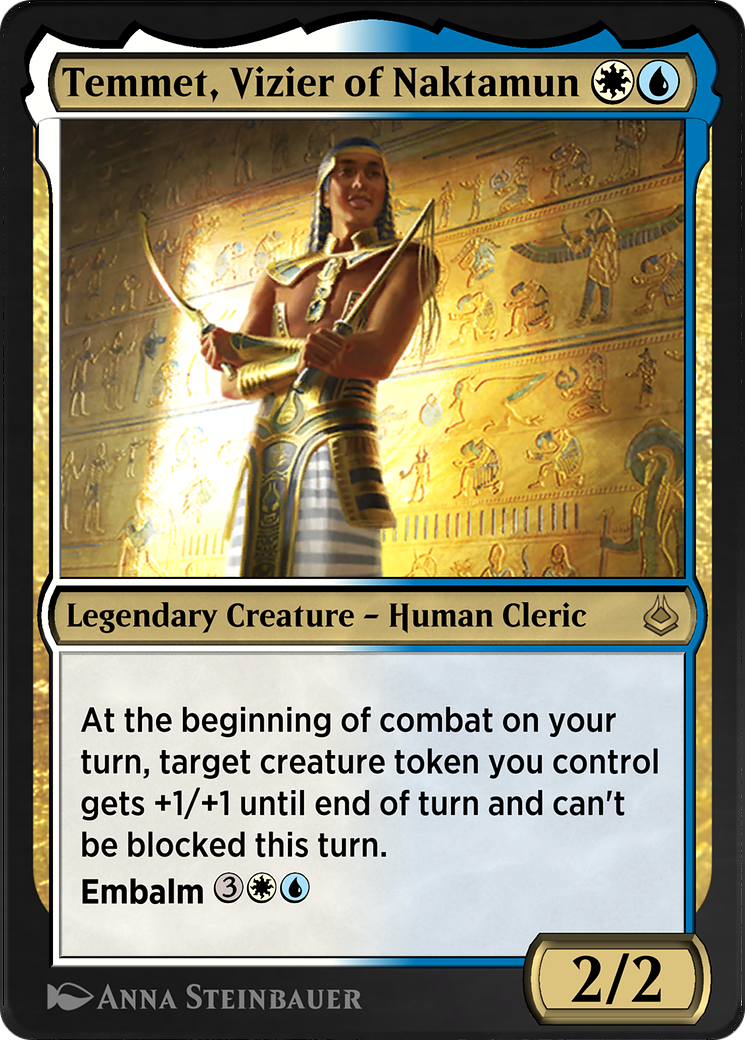 Temmet, Vizier of Naktamun (AKR-266) - [Amonkhet Remastered]