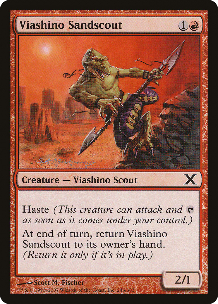 Viashino Sandscout (10E-246) - [Tenth Edition]