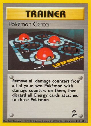 Pokemon Center 114/130 - [Base Set 2]