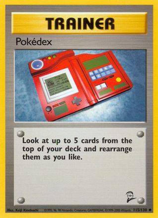Pokedex 115/130 - [Base Set 2]
