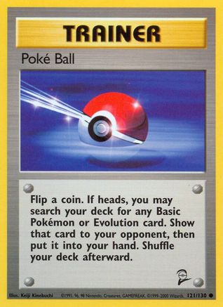 Poke Ball 121/130 - [Base Set 2]