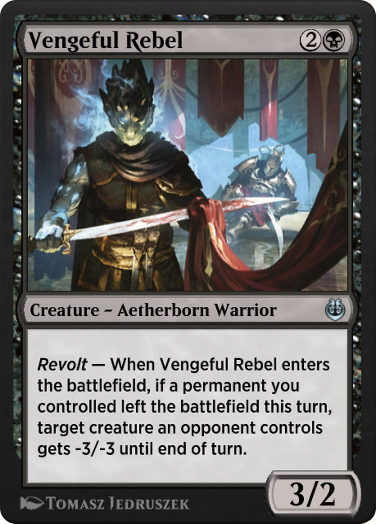 Vengeful Rebel (KLR-109) - [Kaladesh Remastered]