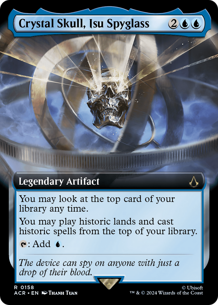 Crystal Skull, Isu Spyglass (ACR-158) - [Assassin's Creed]: (Extended Art)