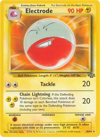 Electrode (18) 18/64 - [Jungle] 1st Edition