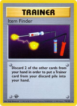 Item Finder (74/102) [Base Set Shadowless Unlimited]