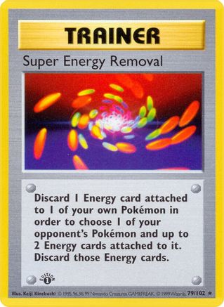Super Energy Removal 79 - [Base Set Shadowless] Unlimited