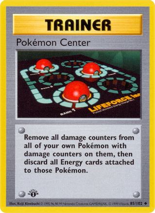 Pokemon Center 85 - [Base Set Shadowless] Unlimited