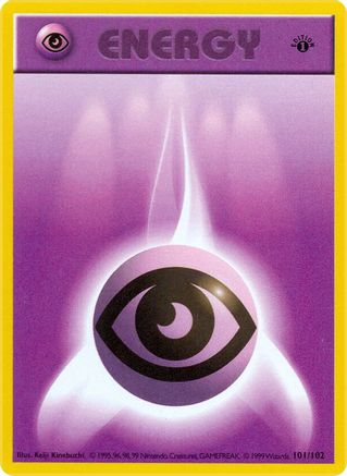 Psychic Energy 101 - [Base Set Shadowless] 1st Edition