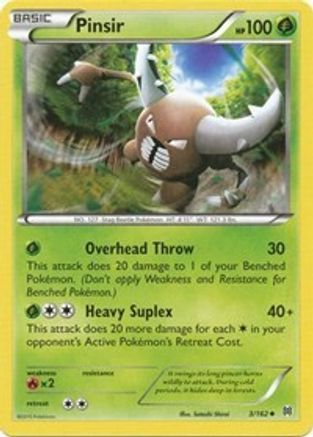 Pinsir (3/162) [XY : PERCÉE] 